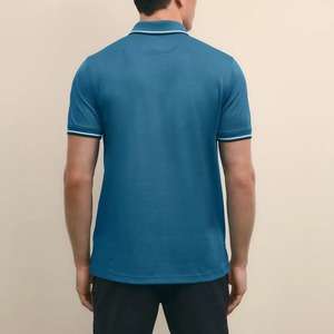 เสื้อยืดผู้ชายสไตล์สตรีทแวร์ลำลองคุณภาพสูงสำหรับเล่นกอล์ฟ ปี 2026 ขายส่ง แบบถัก สไตล์ฮิปฮอป แห้งเร็ว ผ้าฝ้าย 100% แขนสั้น - Product Image 2