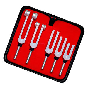 Juego de Diapasones Sensoriales de Aleación de Aluminio C128 256 512 1024 2048Hz CE ISO OEM ODM Proveedor Mayorista Pakistaní - Product Image 1