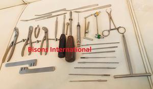 BISONS - Juego de Instrumentos Quirúrgicos Ortopédicos Manuales de Acero Inoxidable para Pequeños Fragmentos, Kit de Trauma, Certificado CE ISO13485 - Product Image 3