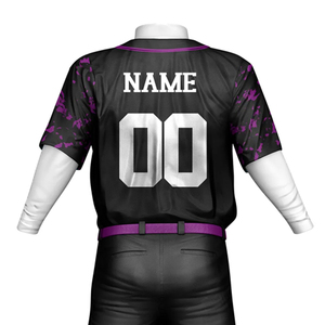 Uniforme de Béisbol Sublimado con Nuevo Diseño, Transpirable y de Secado Rápido, en Buena Calidad, Etiqueta Privada Personalizada, Color Sólido, MOQ Bajo - Product Image 4