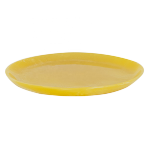 Nouvelle assiette à manger en résine réutilisable de luxe, vaisselle ronde à la main en marbre à texture tourbillon, couverts en résine époxy de qualité supérieure - Product Image 3