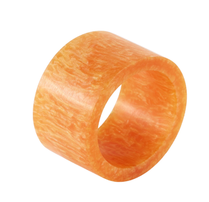 <b>Epoxy</b> Resin Napkin Ring romantic event <b>table</b> styling and charming Fashion Trendy Transparent Resin Napkin Ring - Product Image 2