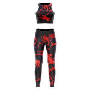 Ropa Deportiva al por Mayor, Sublimación, Ropa de Yoga, Conjunto de Sujetador Deportivo y Leggings para Mujer - Product Image 4