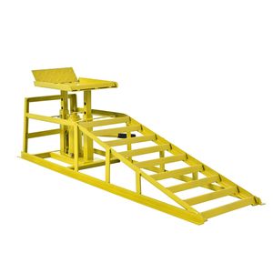 Set di 2 Rampe Idrauliche da 5 Tonnellate per Auto e Camion, Sollevatore per Garage e Riparazioni - Product Image 2