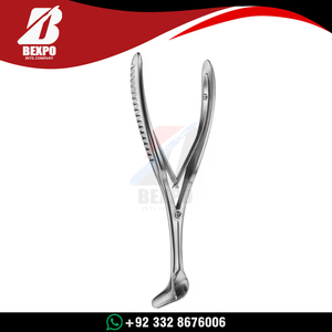 Spéculum nasal manuel de haute qualité en acier inoxydable MED 160MM, léger, réutilisable, instrument chirurgical INTERNATIONAL - Product Image 5