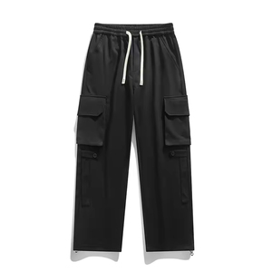 Cosh Sports Pantalons cargo pour hommes – Pantalons Techwear à coupe ample avec cordon de serrage et design multi-poches - Product Image 5