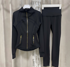 Fitness & Yoga Wear Aloe Yoga Set <b>Women</b> <b>Jacket</b> High Waist Lulu Define <b>Jacket</b> <b>Women</b> Tracksuit for <b>Women</b> Yoga Legging Top Outfit - Product Image 1