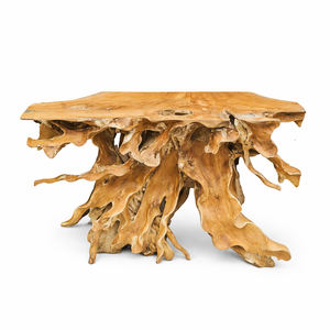 Mesa Consola Vintage de Madera Maciza de Raíz de Teca Reciclada Auténtica Alba Farmhouse - ¡Gran Oferta! Madera Sostenible de Ramas para Proyectos de Interiores - Product Image 6