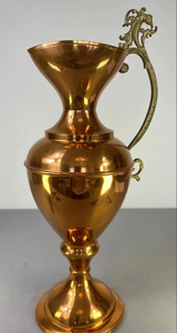 Carafe à eau en laiton massif de qualité supérieure, design artisanal, style luxueux, pour la décoration de la table - Product Image 3