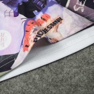 Ensemble de shorts de basket-ball réversibles unisexes personnalisés, respirants et anti-transpiration, nouveau style, uniforme d'été, grande taille, BSCI - Product Image 5