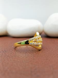 แหวนแต่งงานทรงกลมเจียระไนแบบบริลเลียนท์ประดับเพชร D'VINS JEWELS รุ่นทันสมัย สีโรสโกลด์ เพชรเพาะเลี้ยงสีขาว D เติมเงินและทองคำ ได้รับการรับรอง - Product Image 5