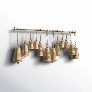 Campana Colgante de Metal Antigua para Navidad, Adorno Festivo para Árbol, Puerta, Pared, Ventana, Decoración Festiva para el Hogar, Bodas y Fiestas - Product Image 3