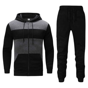 New Style <b>Men</b> <b>Track</b> <b>Jacket</b> And Jogger Set Full Zip Activewear Streetwear Low MOQ OEM ODM Supplier - Product Image 5
