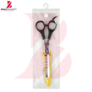 Tijeras de Entresacar Profesionales de Plástico Negro Reforzado con Mango Ajustable para Peluqueros - Product Image 6