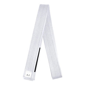 Ceinture d'arts martiaux en coton souple et durable avec bordure cousue, équipement de pratique fiable - Product Image 4