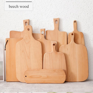 Juego de tablas de cortar de madera de haya a precio mayorista, tablas para servir charcutería y filetes para restaurantes, tabla de quesos, tabla de picar pequeña - Product Image 5