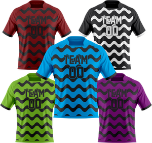 Camiseta de Fútbol Personalizada para Hombre, para Clubes, Equipos, Ligas, Escuelas Deportivas, Camiseta de Fútbol Transpirable de Malla, OEM Sublimada, Poliéster/Algodón - Product Image 1