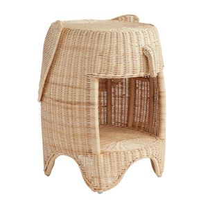 High Quality Cute Elephant Rattan Kids <b>Stool</b> Kids Furniture Nursery Room Durable Woven Animal Toddler Chair Wholesale - Product Image 2