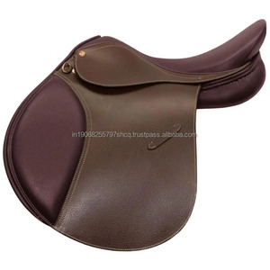 Selle de cheval anglaise classique en cuir de qualité supérieure, légère et durable, pour l'équitation quotidienne - Product Image 1