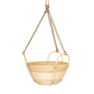 Pot suspendu élégant et minimaliste en jacinthe d'eau, panier à plantes tressé biodégradable pour chambre, bureau et jardin intérieur, fabriqué au Vietnam - Product Image 4