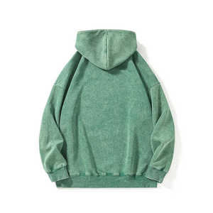 Sudadera con Capucha Extra Grande para Hombre, Algodón Premium, Logotipo Personalizado, Ropa Urbana Informal, Corte Holgado y Cómodo - Product Image 4