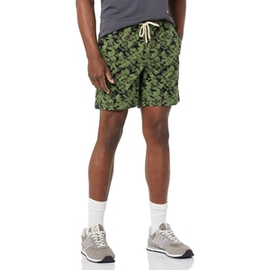 กางเกงขาสั้นออกกำลังกายผู้ชายทรงเอวกลาง รุ่น High Street ปี 2026 ลายเรียบ โลโก้สั่งทำด้านหน้า ระบายอากาศได้ดี ผลิตจากผ้าฝ้าย/โพลีเอสเตอร์ ปิดด้วยเชือกผูก OEM - Product Image 1