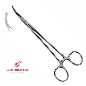 Pinzas Adson para arterias, con patrón delicado, fuertes y curvadas, para tejido quirúrgico, de acero inoxidable, instrumento médico quirúrgico - Product Image 4