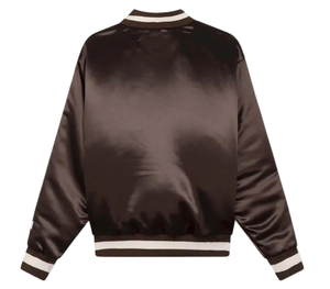 Chaqueta Universitaria de Satén para Mujer, Estilo Letterman, de Poliéster, Tallas Grandes, en Oferta, de Alta Calidad - Product Image 2
