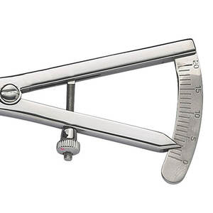 Profesional Castroviejo Manual hueso calibrador instrumento quirúrgico medición implantación clase II CE certificado OEM privado - Product Image 4