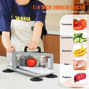 Affettatrice per Pomodori Commerciale da 1/4 di Pollice in Acciaio Inossidabile, Manuale, Resistente, Nuova Condizione - Product Image 6