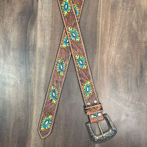 Cinturones de cuero de venta directa de fábrica Cinturones de cuero mecanizados a mano de diseñador para hombres y mujeres Cinturones de cuero de vaca ajustables personalizados - Product Image 6