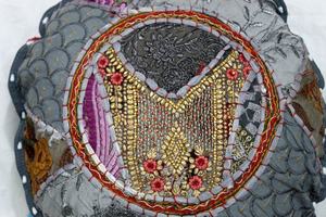 Almohada de suelo Boho Cojín de suelo redondo Funda de cojín de meditación - Product Image 2