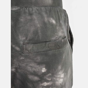 OEM กางเกงซับเหงื่อสำหรับผู้ชายซักแบบกรดมีสไตล์ทำจากผ้าขนสัตว์คุณภาพสูงสีกำหนดขนาดเองโลโก้กางเกงสำหรับผู้ชายที่กำลังมาแรง - Product Image 5