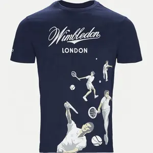 เสื้อยืดผู้ชายลำลองแขนสั้น100% คอตตอนพิมพ์ลายพื้นเสื้อผ้าแนวสตรีทเสื้อผ้าแฟชั่นฤดูร้อนออกแบบโลโก้ได้ตามต้องการ - Product Image 1