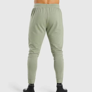 Pantalon de jogging droit taille haute pour homme, 100 % coton, écologique, séchage rapide, respirant, décontracté, avec cordon de serrage - Product Image 5