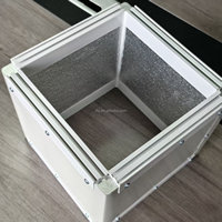 Profil de bride dissimulée en PVC, laiton et acier inoxydable à haute étanchéité à l'air pour systèmes de conduits CVC – Solution d'économie d'énergie