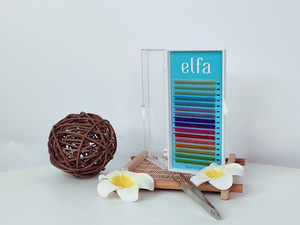 ขนตาปลอม12เส้นขนมิงค์พรีเมี่ยมขนตาปลอมสีดำแบบเกาหลี - Product Image 3