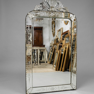 Miroir décoratif baroque vénitien élégant |   Miroir mural en verre de style antique de luxe pour la décoration intérieure de la chambre, de l'hôtel et de la maison - Product Image 2