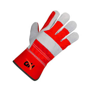 Soft Material Full <b>Finger</b> Hand Protective Working <b>Gloves</b> Breathable Fabric Men Working <b>Gloves</b> - Product Image 3