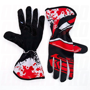Guantes de Carreras de Karting de Fabricante OEM, Transpirables, con Agarre, Logotipo Personalizado, Pedidos al por Mayor para Marcas Deportivas - Product Image 4