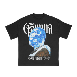 T-shirt Rétro Hip-Hop Américain et Européen en Coton Lavé à Manches Courtes Imprimé Tricoté pour Hommes et Femmes, Style Urbain Oversize pour Couples - Product Image 6
