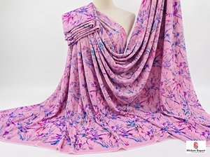 High Quality Velvet Printed Fabric Multicolor Foil Work Dresses Apparel Fashion Textile Decor Custom OEMODM - Product Image 2