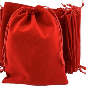 Bolsa de terciopelo con cordón para joyas - Product Image 2