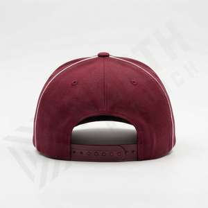 Gorra de Árbitro de 5 Paneles, 100% Poliéster, Ajustable, Tejido de Lona Flex Fit, Gorra Deportiva de Fútbol Americano Informal, Logotipo Personalizado - Product Image 2