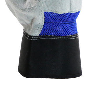 Gants de travail industriels en cuir de vachette, résistants, pour la construction, le jardinage, pour hommes - Product Image 4