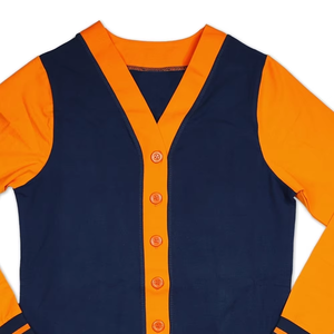 เสื้อคาร์ดิแกนคอวีแบบสั่งทำสำหรับผู้หญิง ลายปักกรีกคลาสสิก ดีไซน์สำหรับชมรมนักศึกษา ฤดูใบไม้ผลิ ฤดูใบไม้ร่วง ฤดูหนาว ผ้าขนสัตว์/อะคริลิก สวมใส่สบาย - Product Image 5