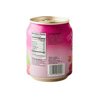 Vietnam OEM/ODM 250ml standaard blikje rode druivensap met echte vruchtvleesjes, private label fruit- & groentesap