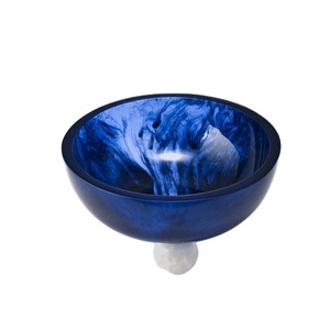 AZ Crafts Bol de service à salade en résine de meilleure qualité Bol de nourriture poli pour la décoration et l'utilisation de la maison - Product Image 1