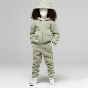 Stylish New Hooded Solid Plus Size Polyester Breathable <b>Lightweight</b> <b>Jogger</b> Suit for Unisex Casual Two-Piece Winter Tracksuit Set - Product Image 6