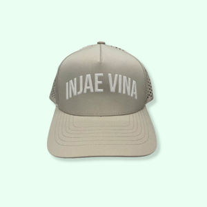 Custom Logo Baseball <b>Cap</b> 5 Panel Letter Embroidered Mesh Casual Adult Sports <b>Cap</b> Wholesale Letter Beige - Product Image 1